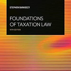 Foundations of Taxation Law 2022 Paperback – 25 January 2022 by Stephen Barkoczy (Author)