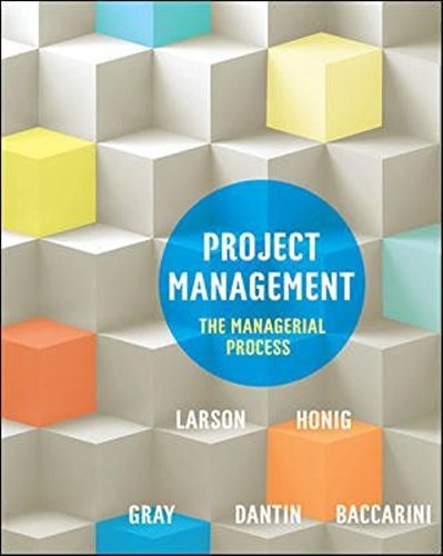 Project Management: The Managerial Process Paperback – 26 September 2013