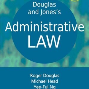Douglas and Jones's Administrative Law Paperback – 24 May 2018