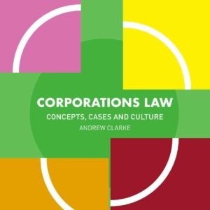 Corporations Law: Concepts, Cases and Culture Paperback – 22 October 2020