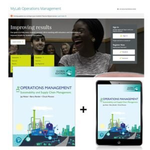 Operations Management: Sustainability and Supply Chain Management, Global Edition + MyLab Operations Management with Pearson eText Paperback – 30 October 2019