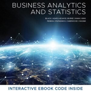 Business Analytics and Statistics 1E Hybrid Paperback – 14 September 2018