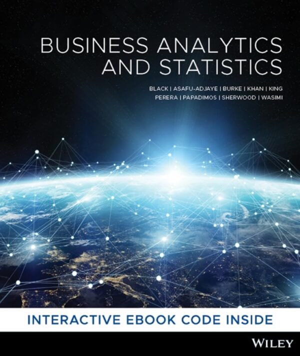Business Analytics and Statistics 1E Hybrid Paperback – 14 September 2018