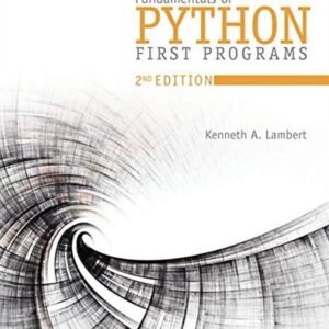 Fundamentals of Python: First Programs Paperback – 1 January 2018