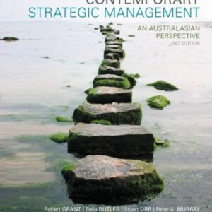 Contemporary Strategic Management an Australasian Perspective 2E Paperback – 19 August 2013