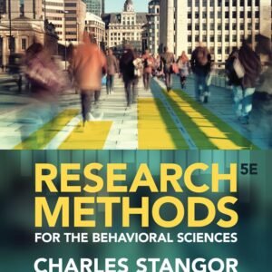 Research Methods for the Behavioral Sciences Paperback – 24 January 2014