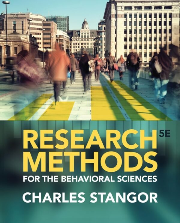 Research Methods for the Behavioral Sciences Paperback – 24 January 2014