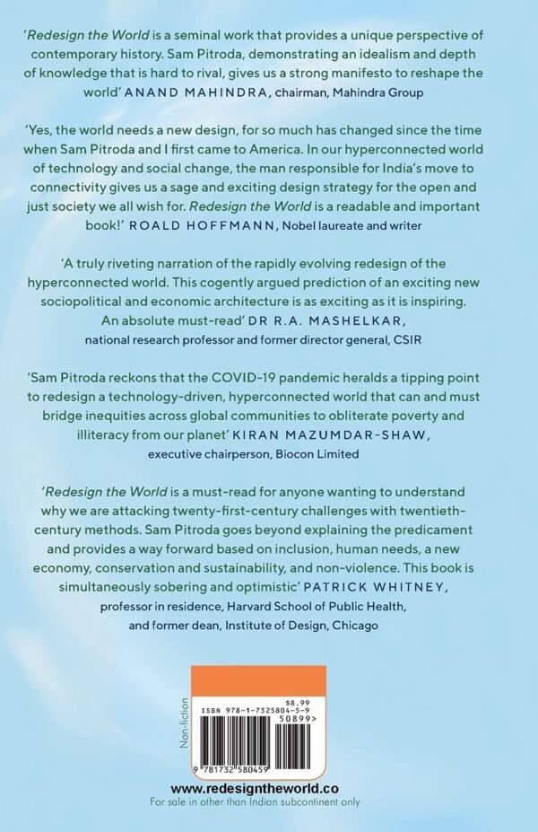 Redesign the World - A Global Call to Action [paperback] Pitroda, Sam [May 06, 2021]