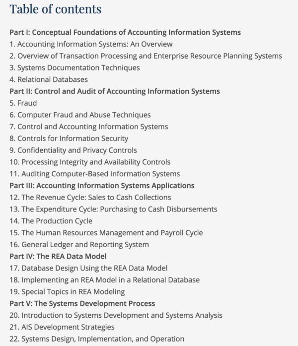 Accounting Information Systems, Global Edition Paperback – 26 July 2017 - Image 3