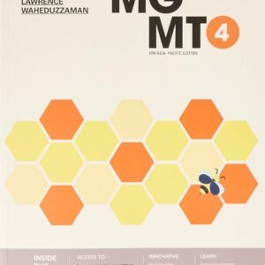 MGMT4 with Online Study Tools 12 months Paperback – 9 October 2019