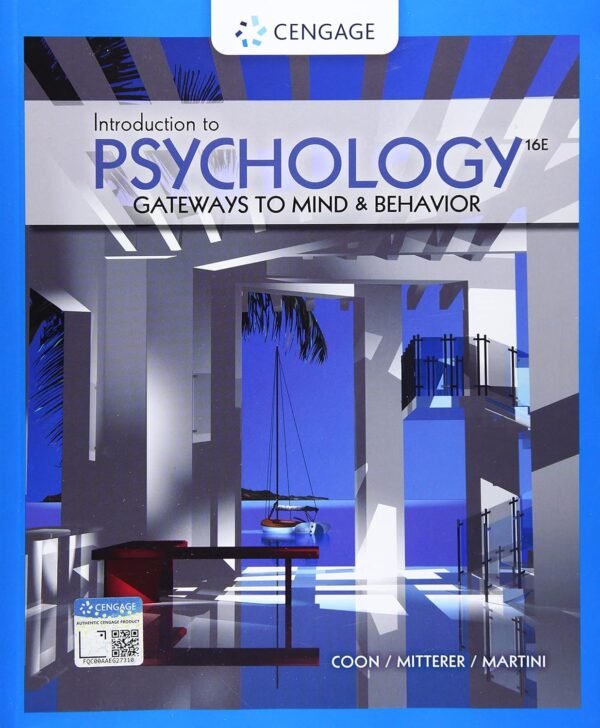 Introduction to Psychology : Gateways to Mind and Behavior Paperback – 26 February 2021