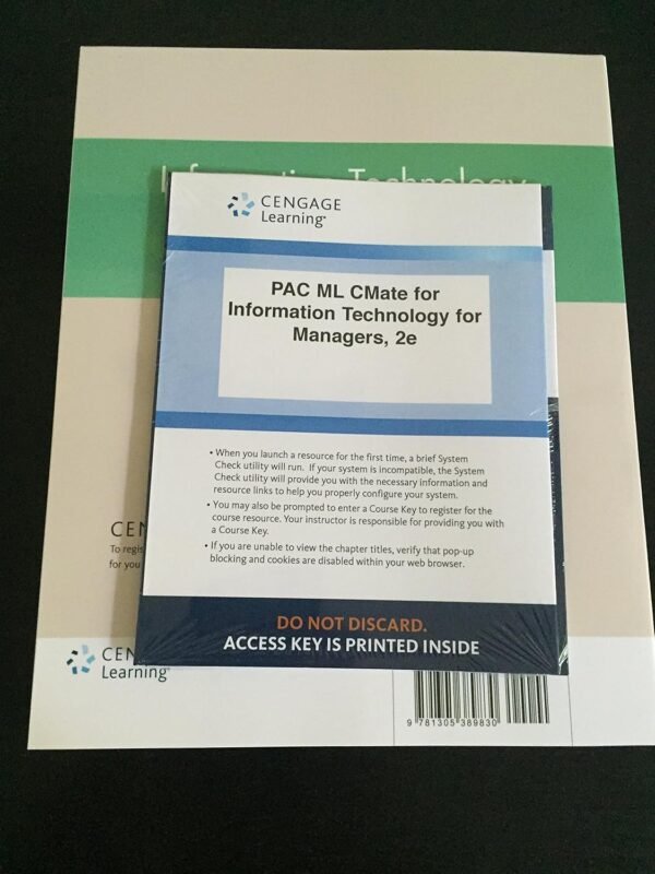 Information Technology for Managers Paperback – International Edition, 1 July 2015 - Image 3