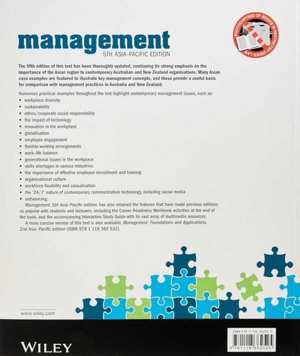 Management 5E Asia Pacific+iStudy (Perpetual) Card Product Bundle – 11 February 2015 - Image 2