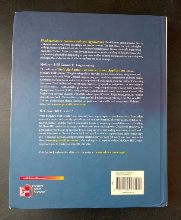 Fluid Mechanics Fundamentals and Applications Hardcover – 30 January 2013 - Image 3