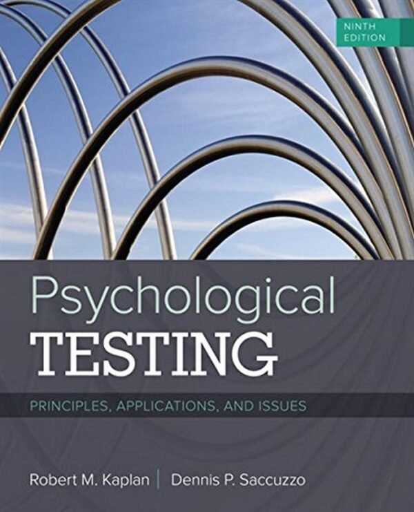 Psychological Testing: Principles, Applications, and Issues Hardcover – International Edition, 6 January 2017