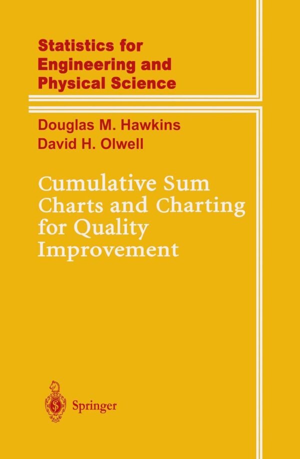 Cumulative Sum Charts and Charting for Quality Improvement Hardcover – Illustrated, 23 January 1998