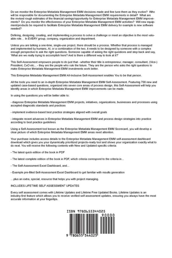 Enterprise Metadata Management EMM A Clear and Concise Reference Paperback – 30 November 2021 - Image 2
