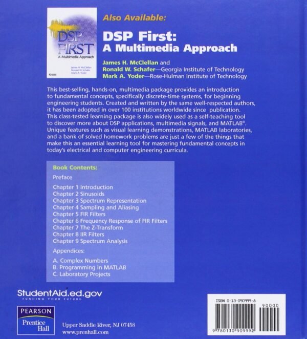 Signal Processing First Hardcover – 26 February 2003 - Image 3