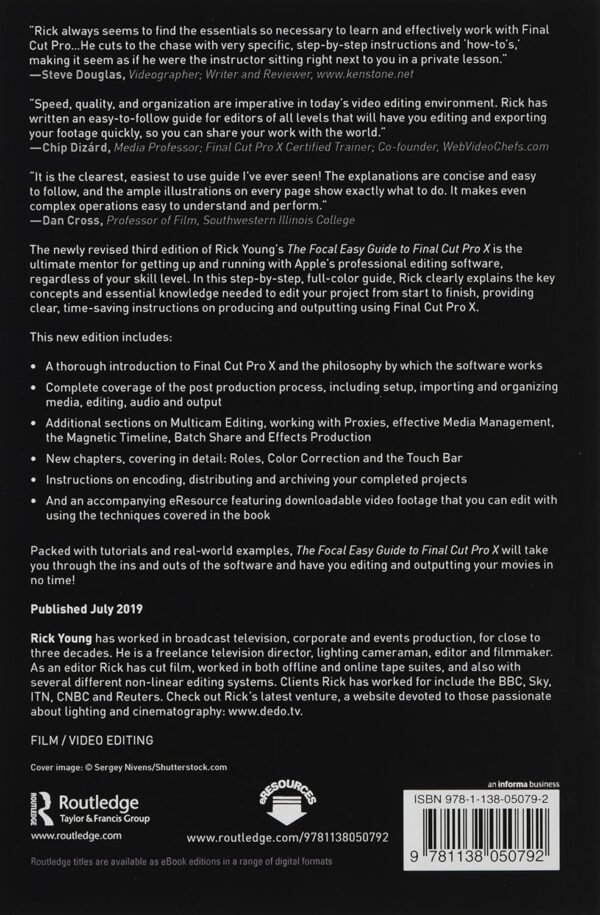 The Focal Easy Guide to Final Cut Pro X Paperback – 18 July 2019 - Image 2