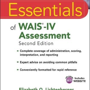 Essentials of WAIS-IV Assessment: 96 Paperback – 14 November 2012