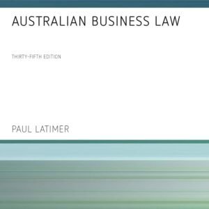 Australian Business Law Paperback – 8 January 2016