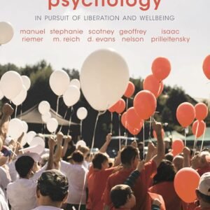 Community Psychology: In Pursuit of Liberation and Wellbeing Paperback – 27 April 2020